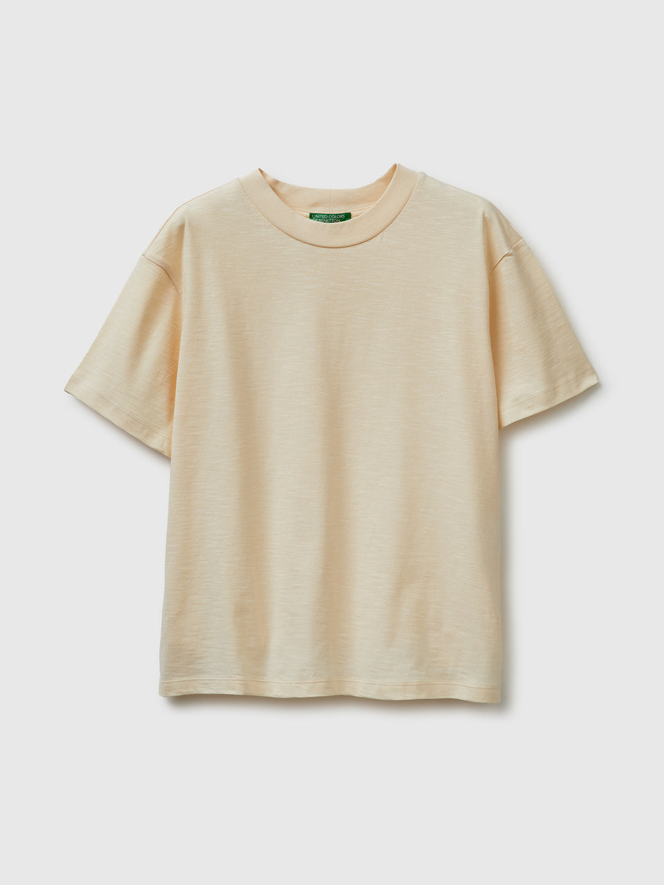 Crew neck t-shirt in lightweight cotton - ucb_image_FS