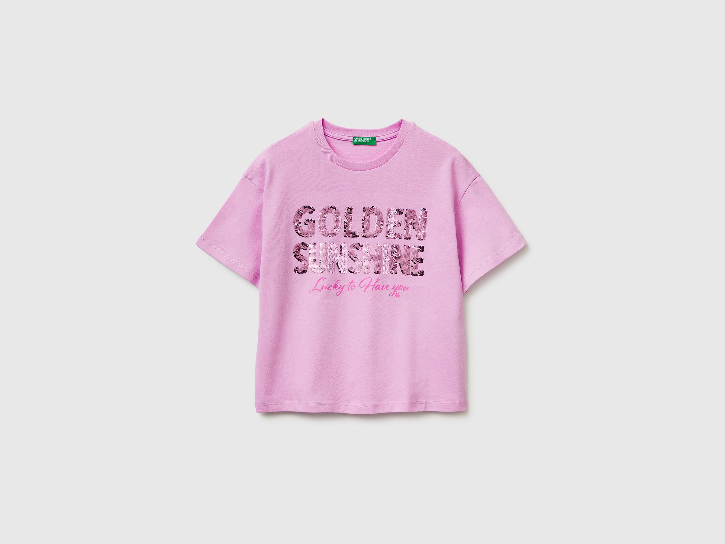 T-shirt with print and sequins - ucb_image_FS