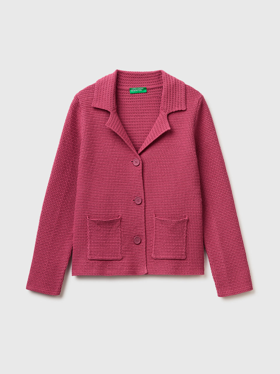 100% cotton knit blazer - ucb_image_FS