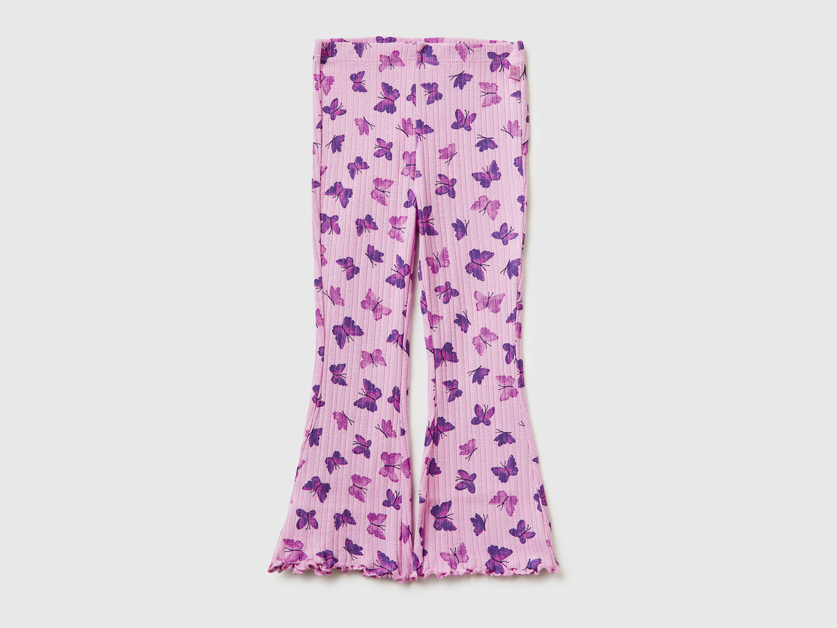 Ribbed printed leggings - ucb_image_FS