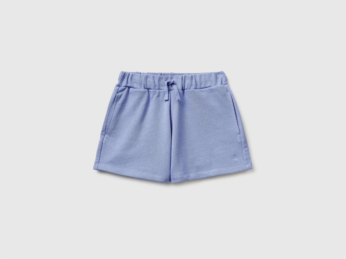 Shorts in sweat fabric with drawstring - ucb_image_FS