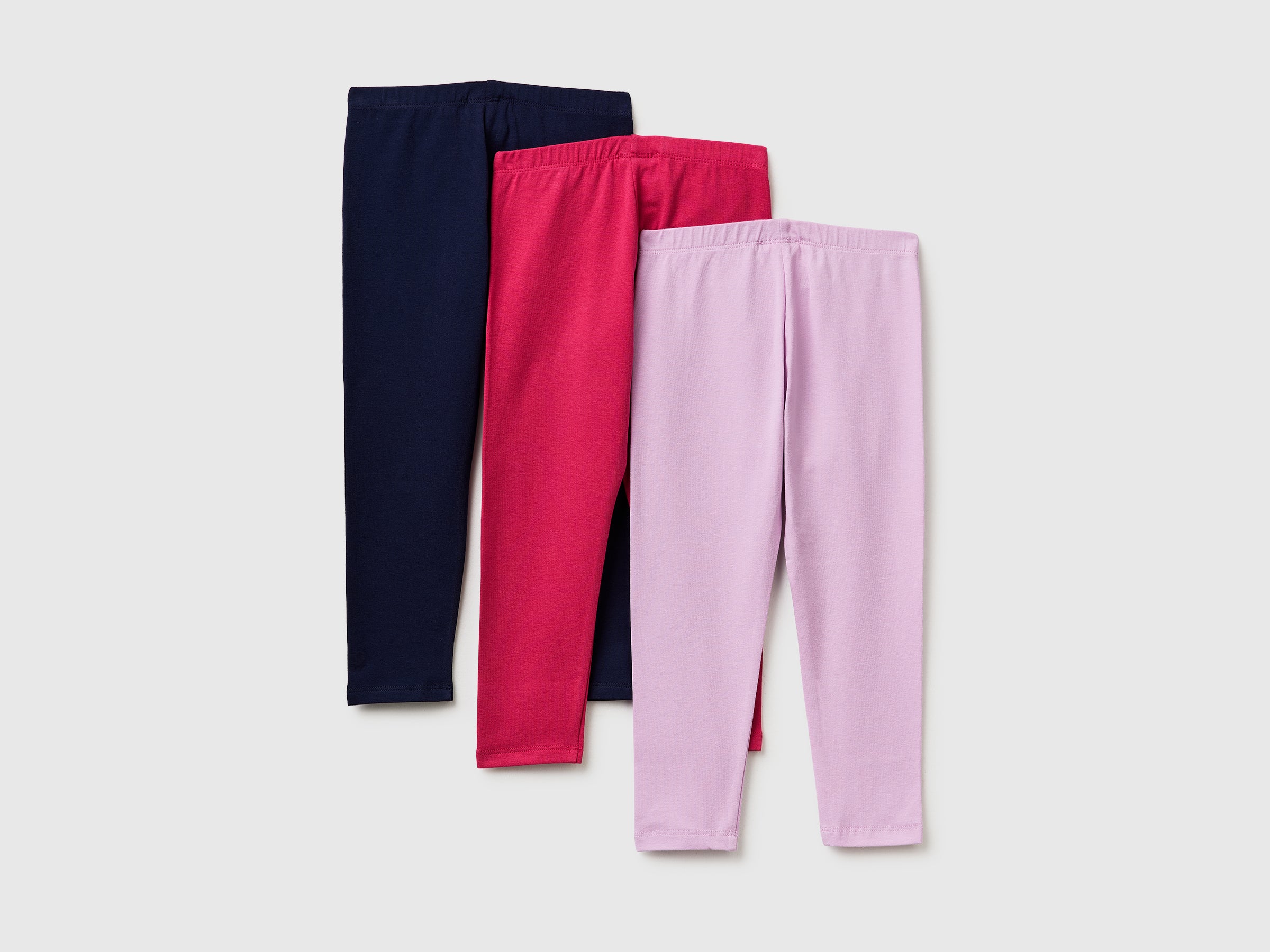 Três leggings em algodão stretch - ucb_image_BS