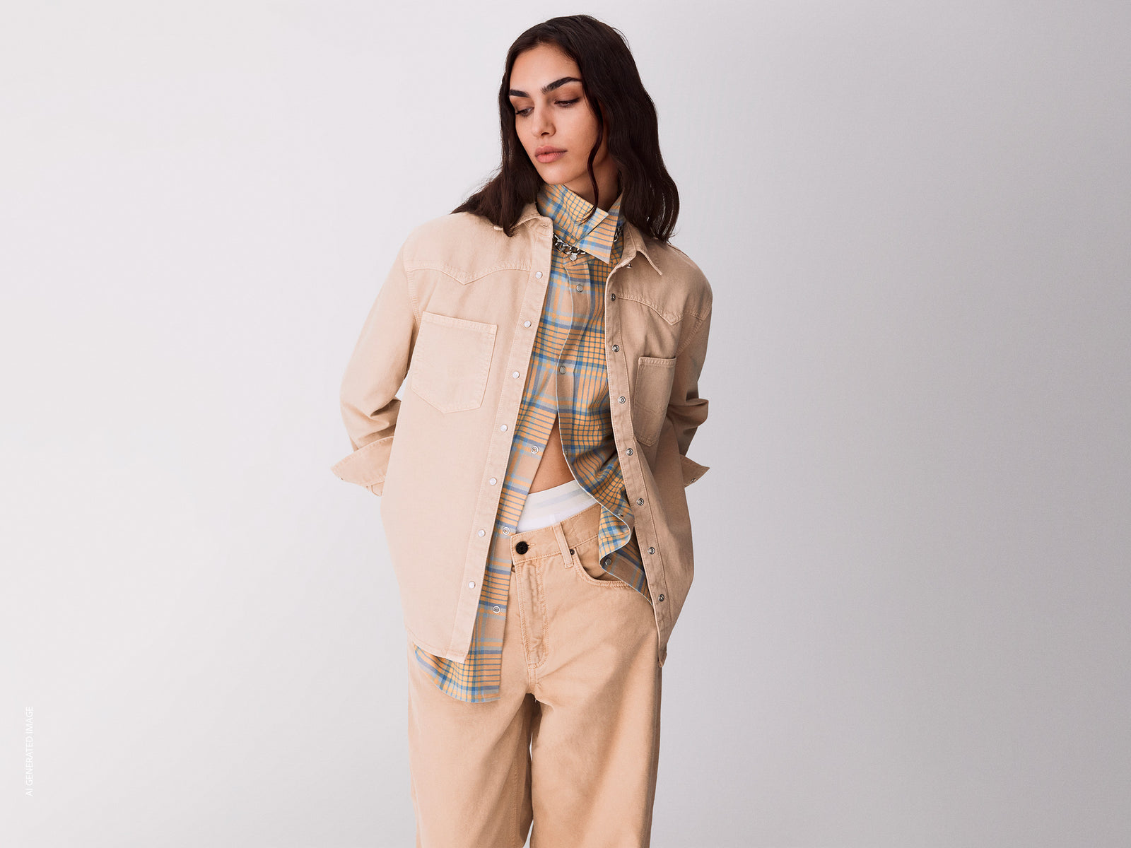 Camisa western em twill - ucb_image_F