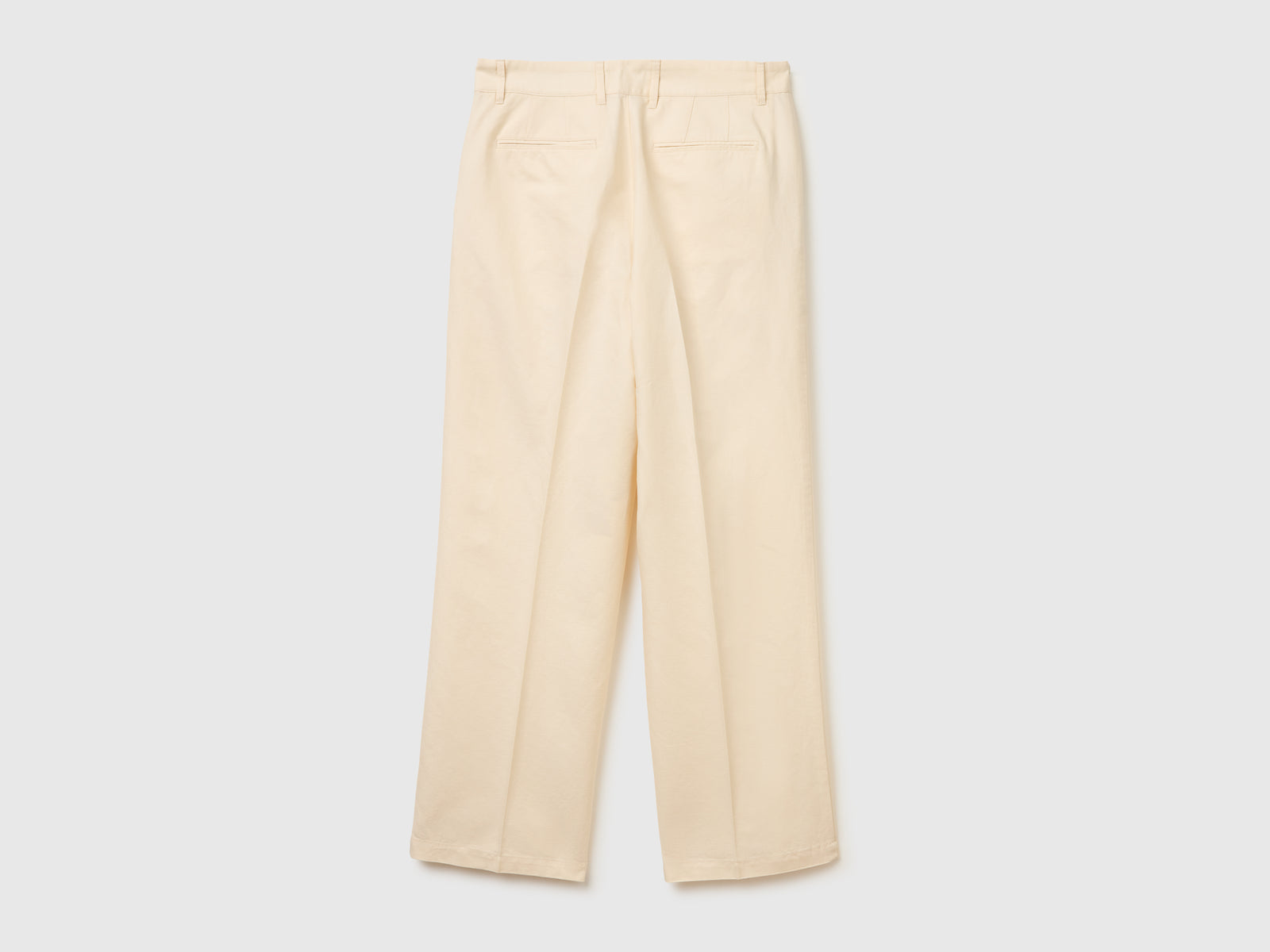 Wide-leg trousers in linen blend - ucb_image_BS