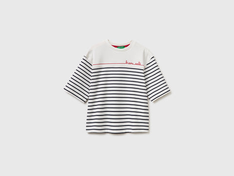 Sailor striped T-shirt with embroidery - ucb_image_FS
