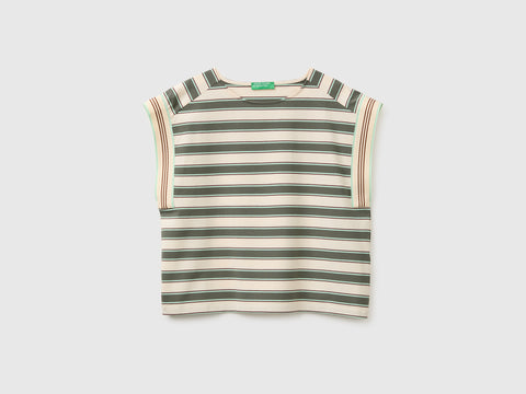 Striped sleeveless T-shirt - ucb_image_FS