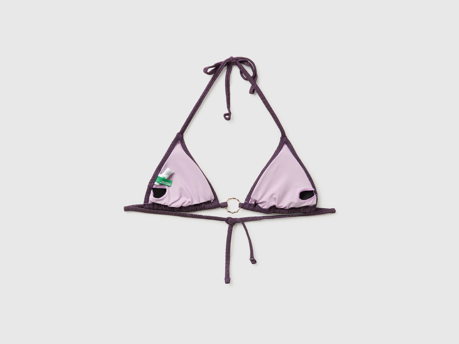 Ribbed beach triangle with lurex - ucb_image_BS