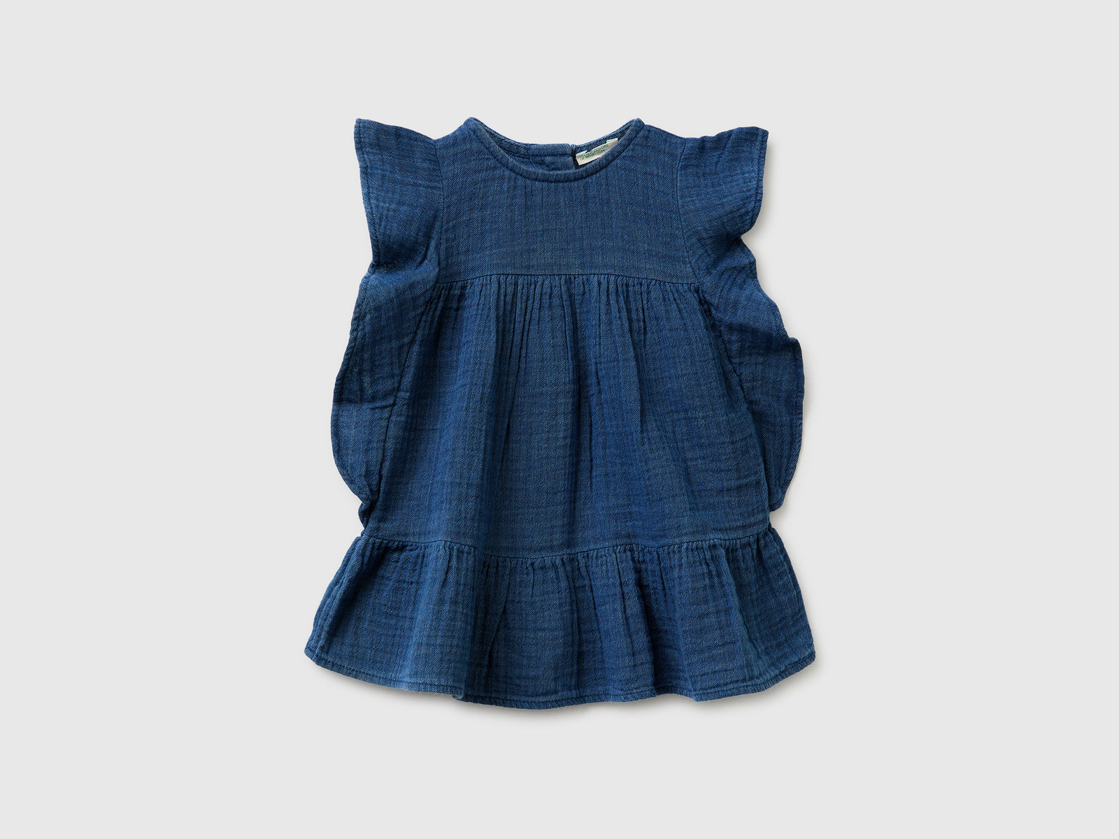 Gauze dress with ruffle - ucb_image_FS