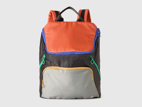 Color block nylon backpack - ucb_image_FS