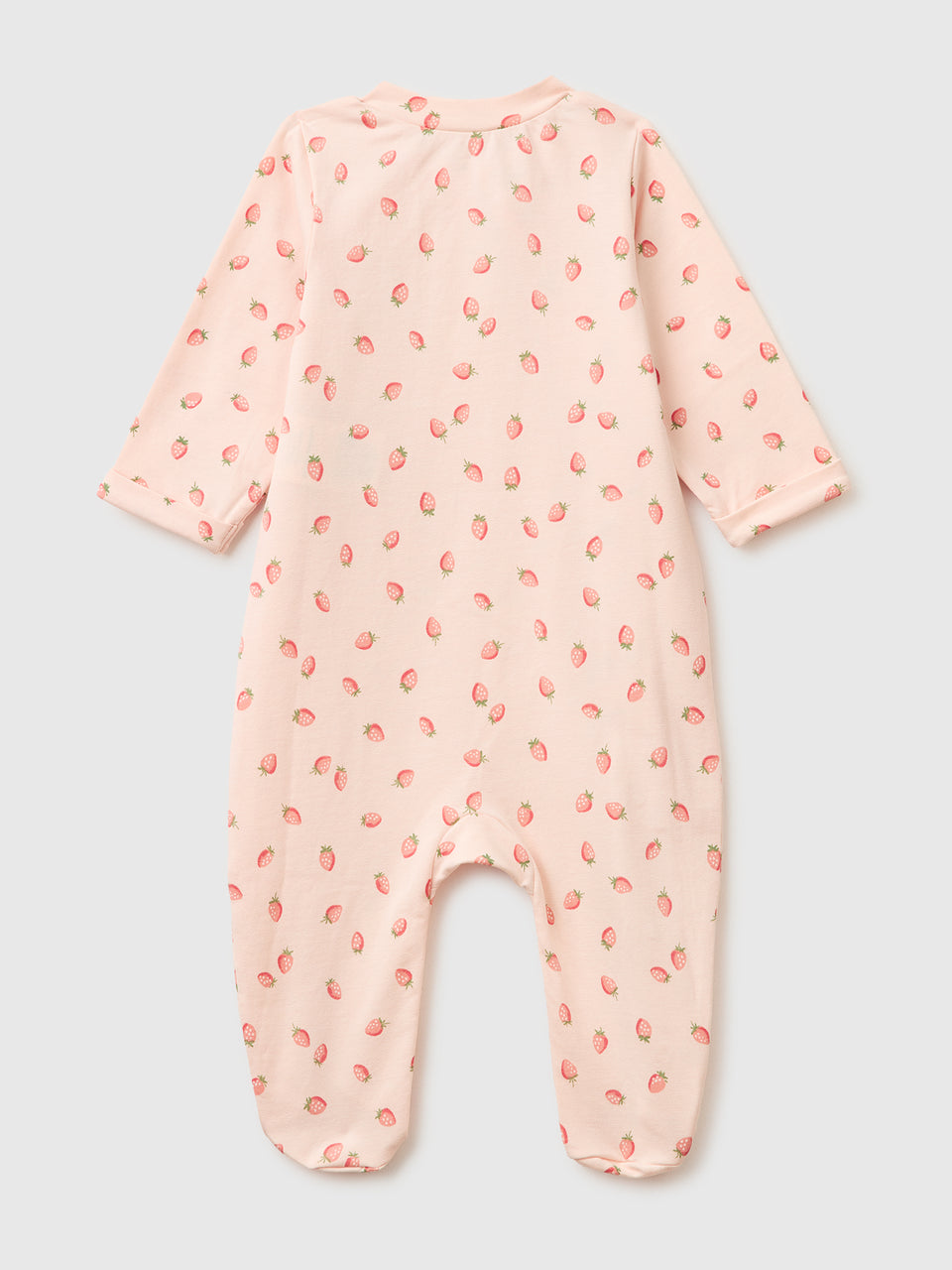 Patterned onesie in stretch organic cotton - ucb_image_BS