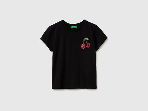 T-shirt with glitter print - ucb_image_FS