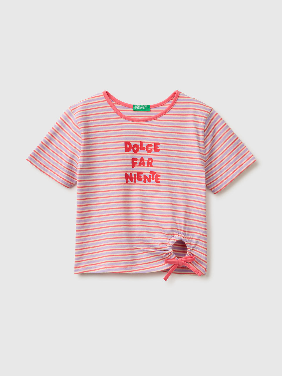 Striped T-shirt with writing - ucb_image_FS