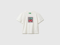T-shirt with gingham patch - ucb_image_FS
