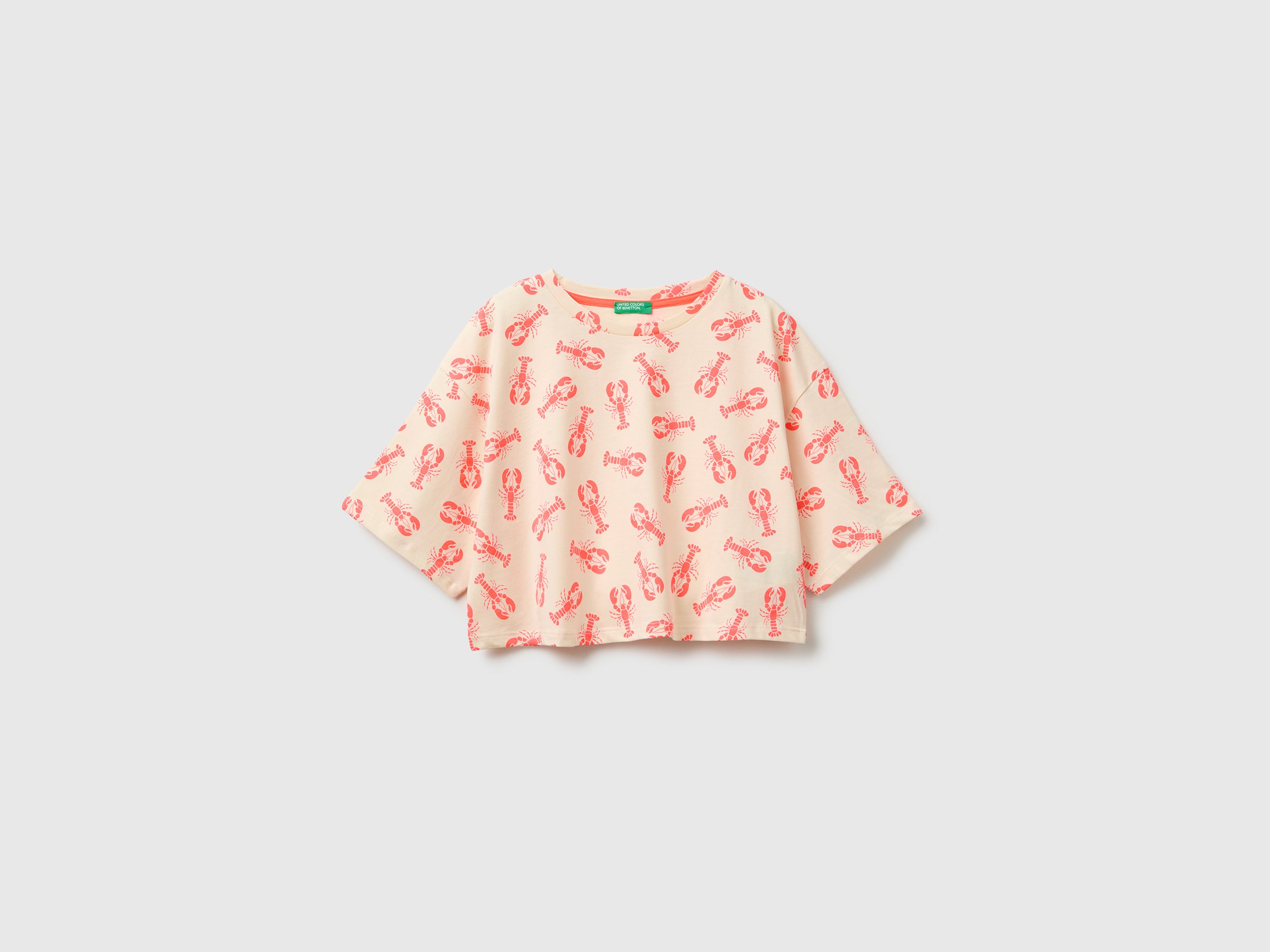 Printed cropped T-shirt - ucb_image_FS