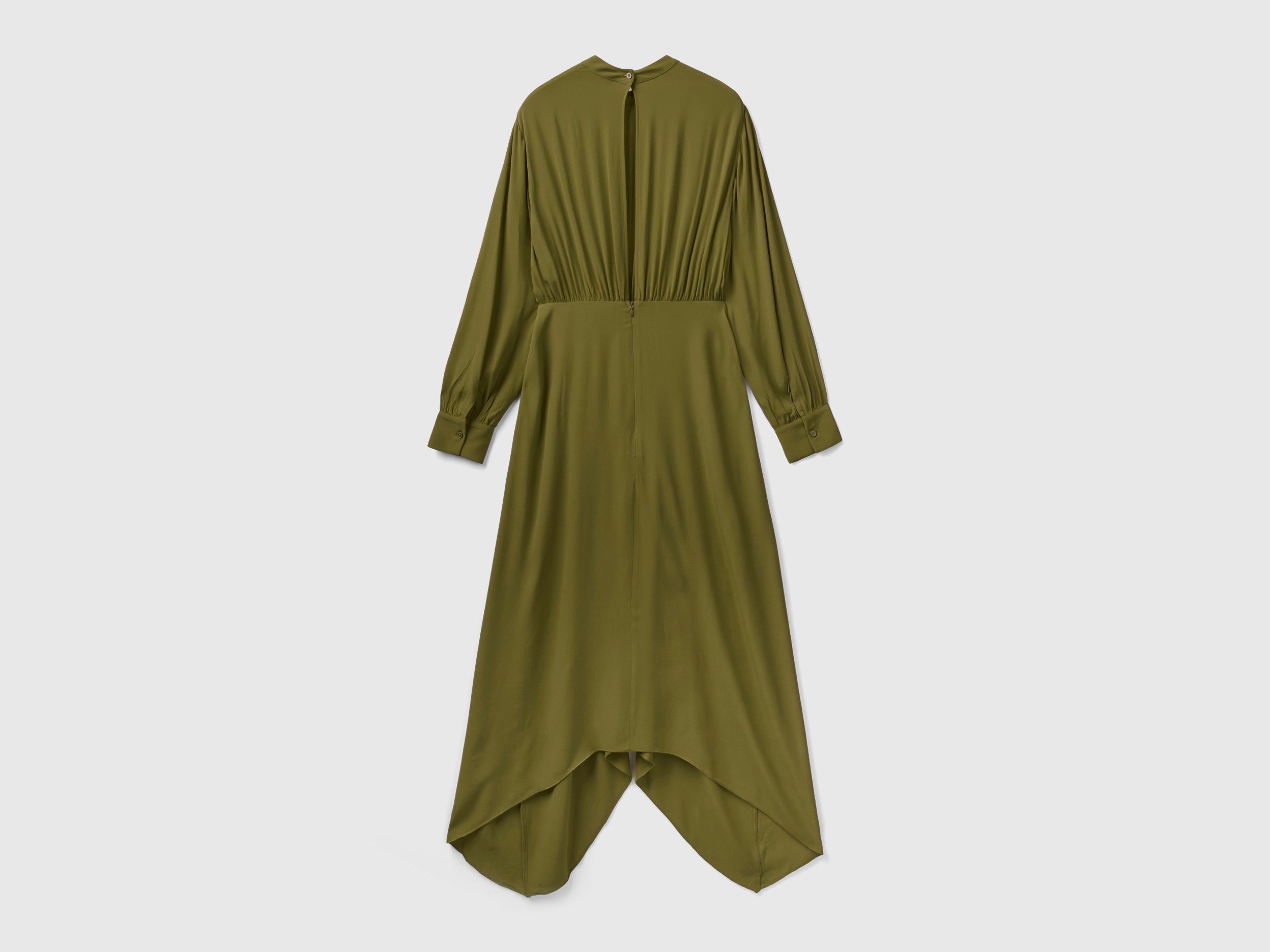 Vestido comprido em viscose fluida - ucb_image_BS