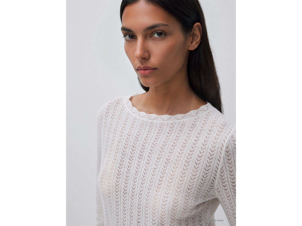 Camisola perfurada em mistura de lã ultraligeira - ucb_image_FY