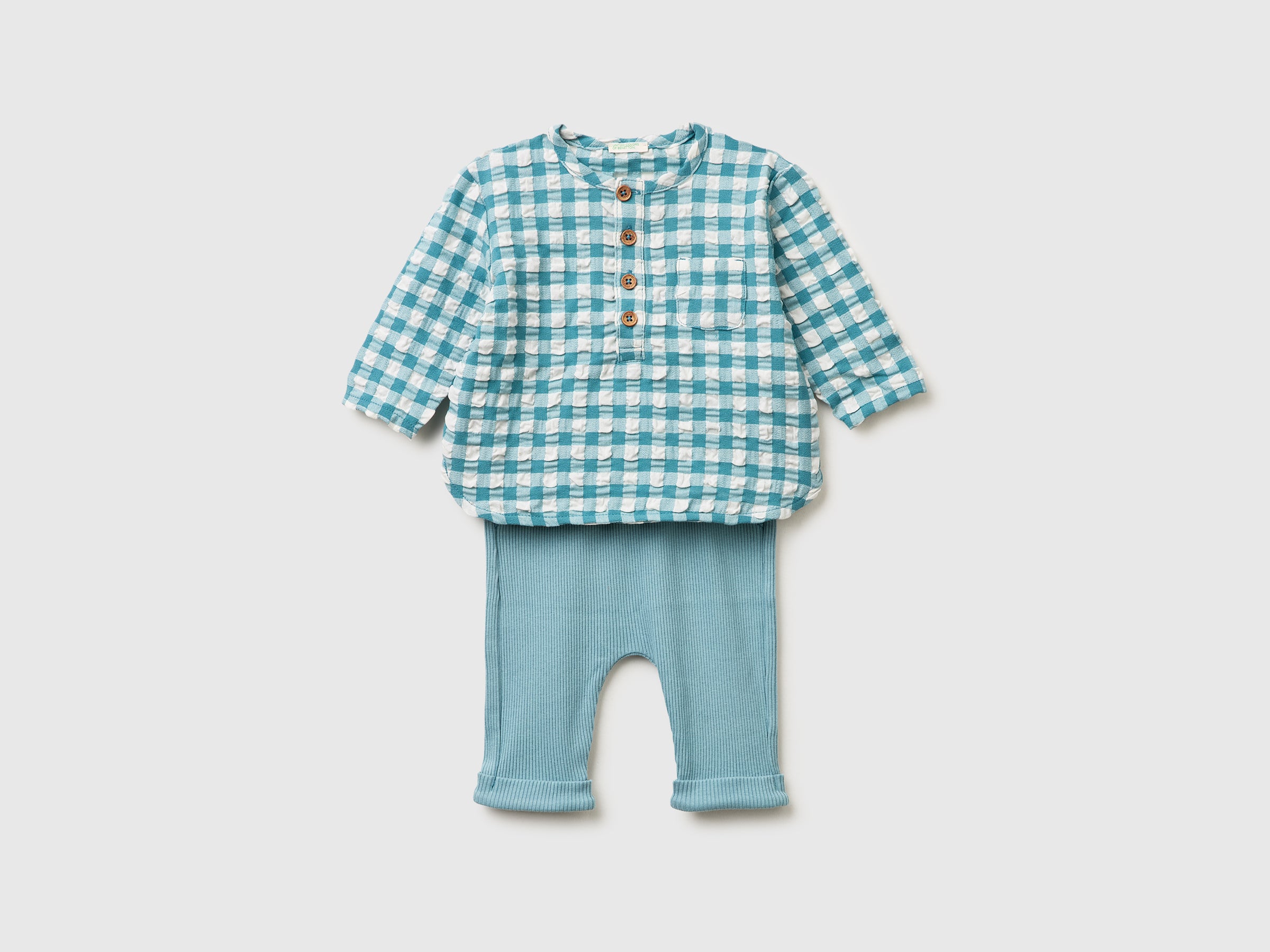 Checked shirt and trousers set - ucb_image_FS