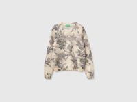 Camisola às flores em mistura de mohair e lã - ucb_image_FS