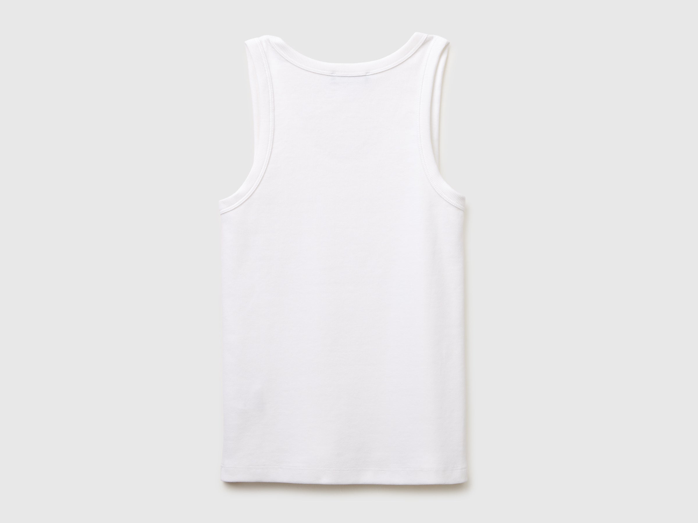 Wide-neck ribbed tank top - ucb_image_BS