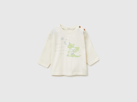 Organic cotton T-shirt with patch - ucb_image_FS
