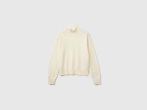 Camisola de gola alta em mistura de caxemira - ucb_image_FS