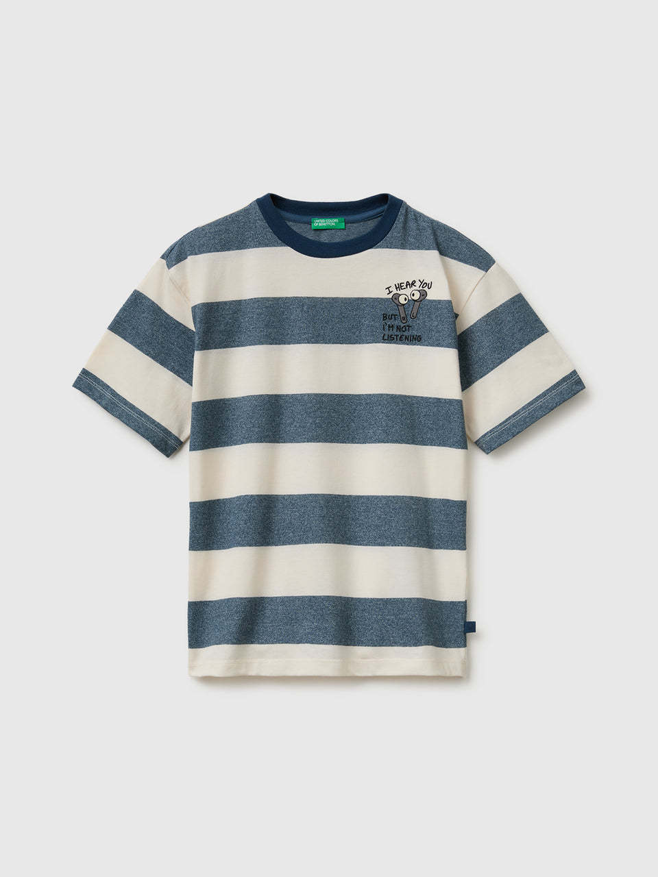 T-shirt over fit às riscas - ucb_image_FS