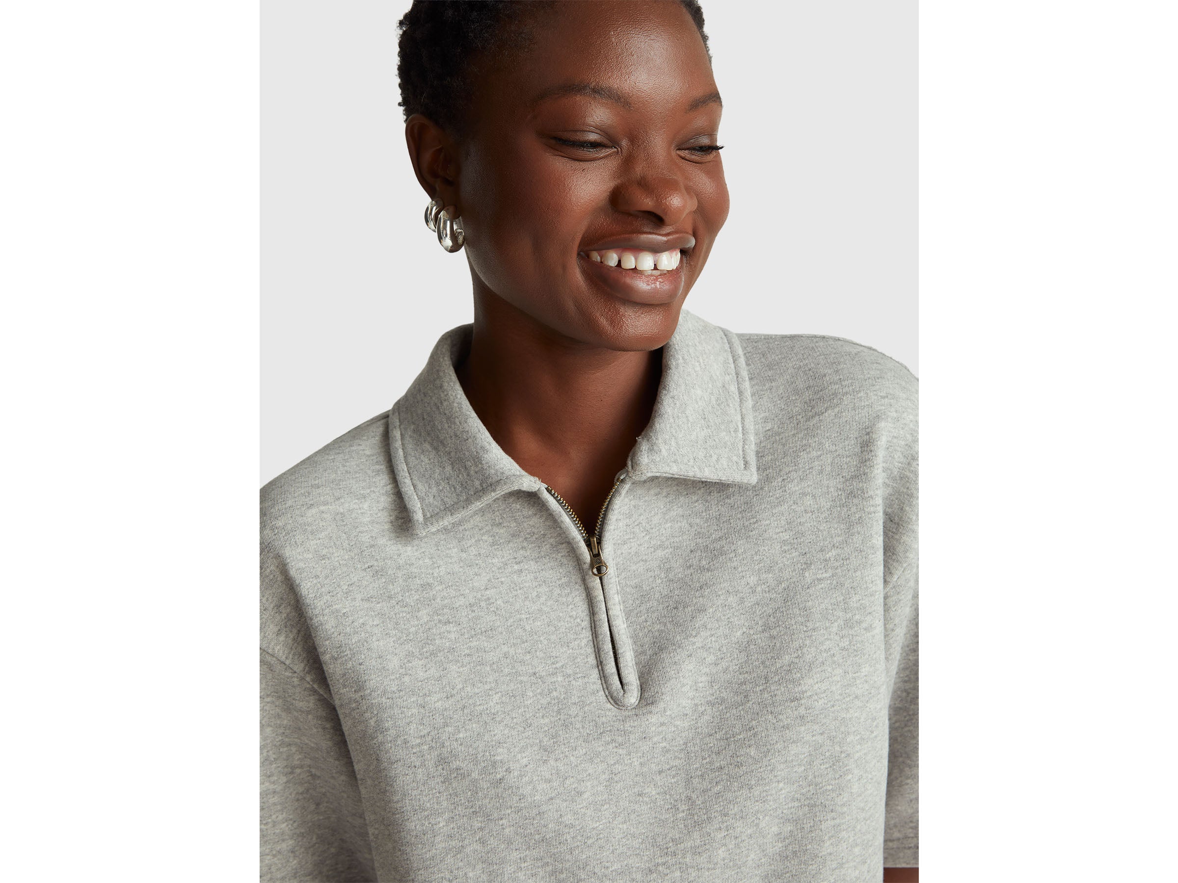Polo cropped com fecho de correr Stranger Things - ucb_image_FY