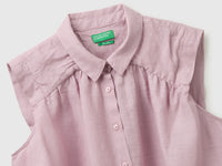 100% linen sleeveless blouse - ucb_image_DS1
