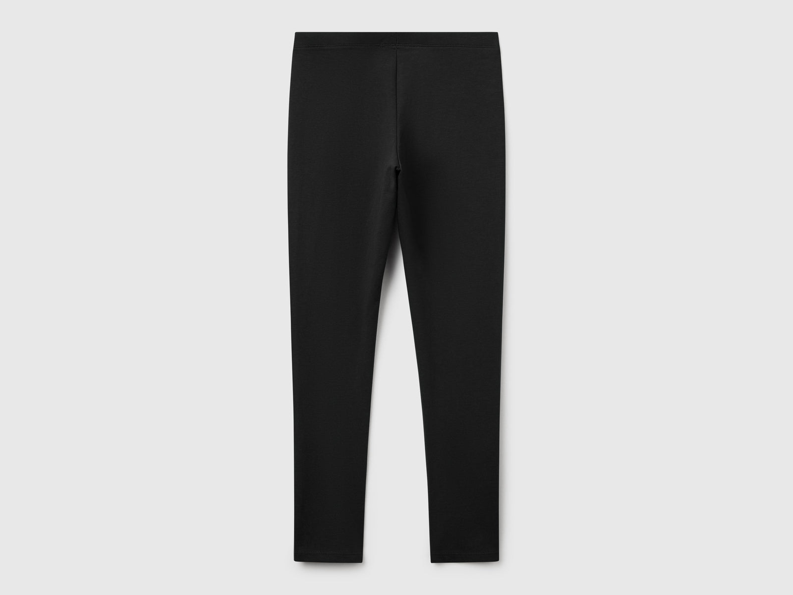 Stretch cotton leggings with logo - ucb_image_BS