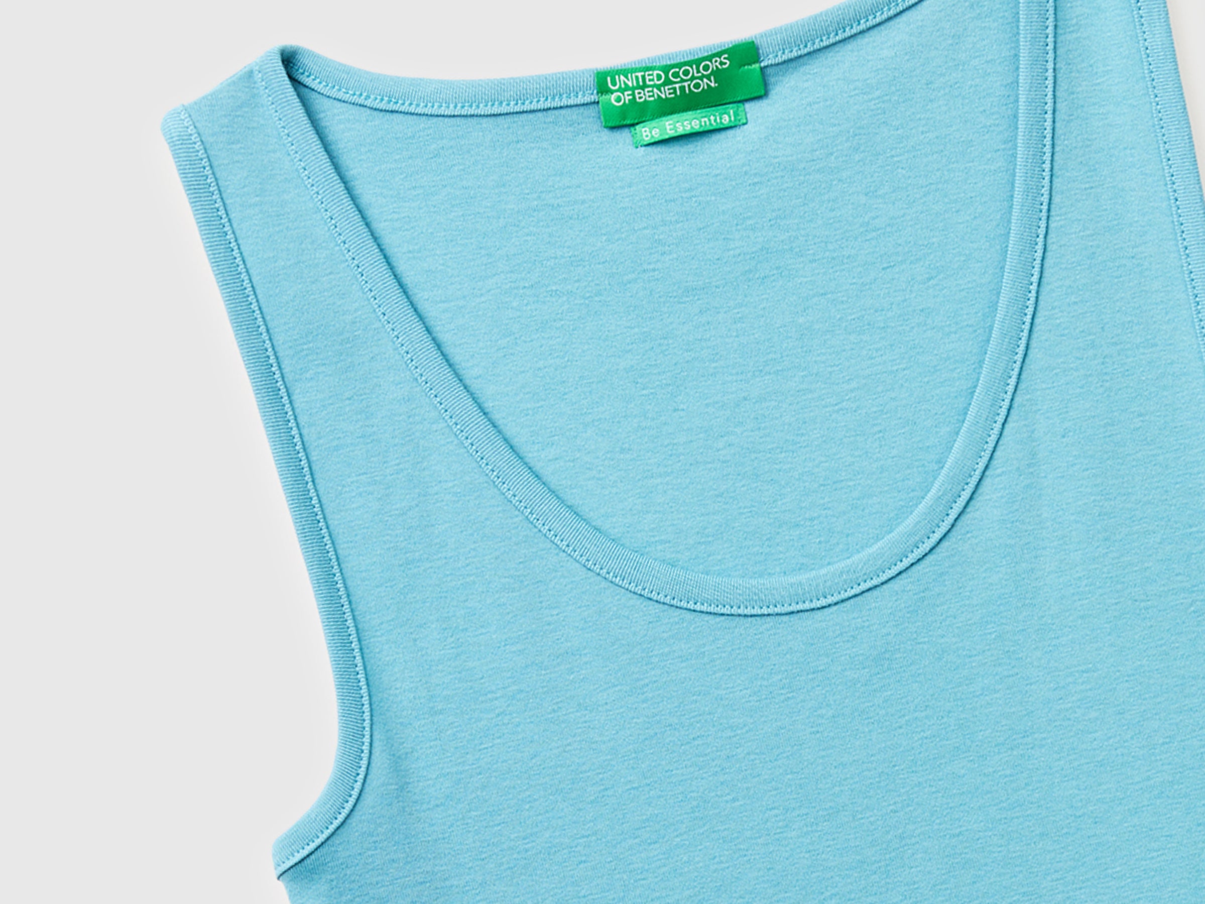 Slim fit ribbed tank top - ucb_image_DS1