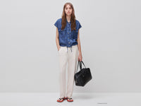 Casaco sem mangas em chambray - ucb_image_FY