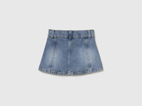 Eyelet denim skirt - ucb_image_BS