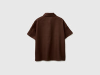 100% linen short-sleeved blouse - ucb_image_BS
