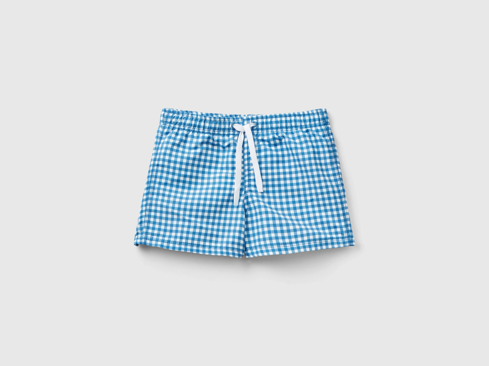 Boxers de banho com estampa aos quadrados - ucb_image_FS