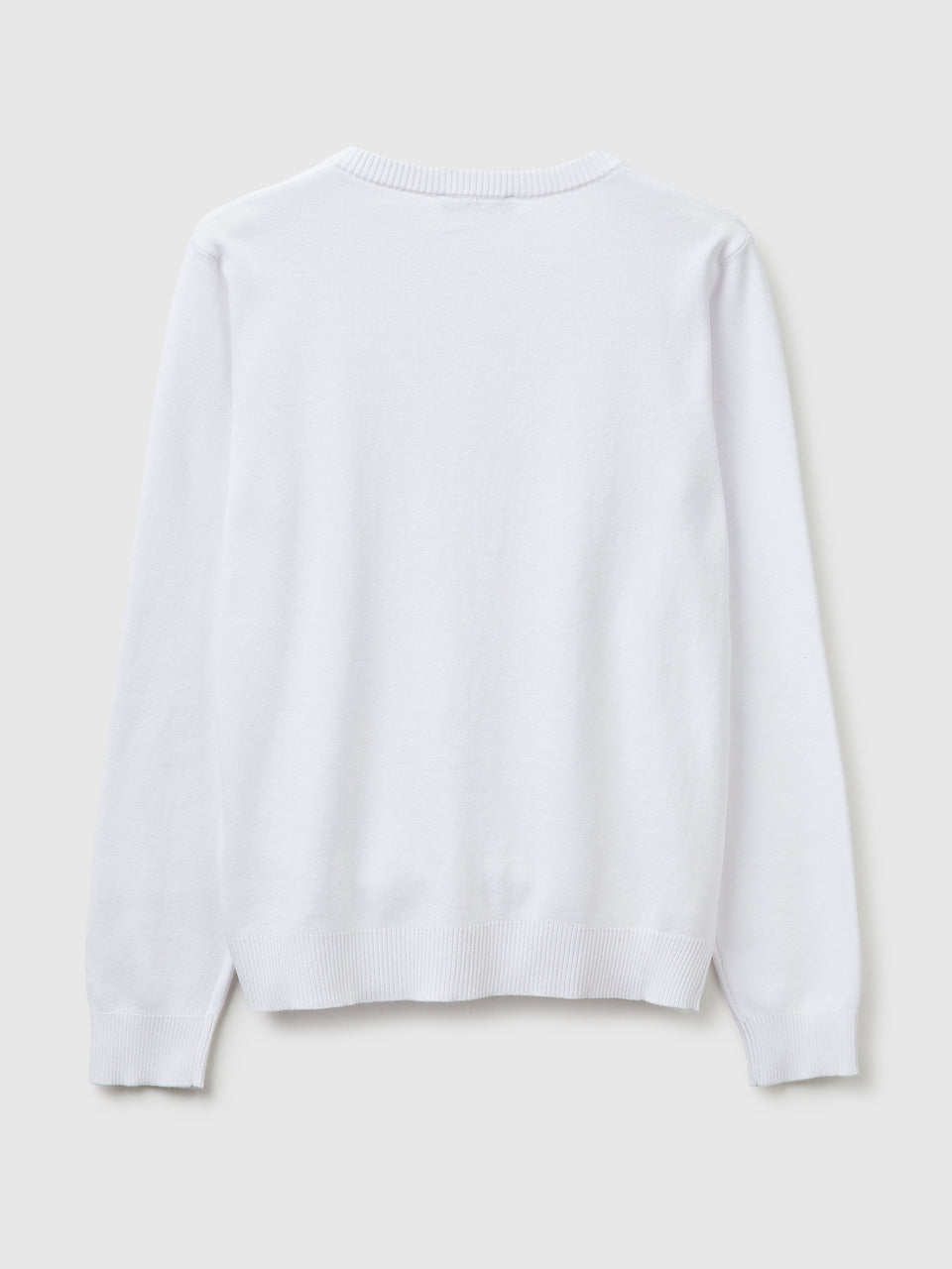 White cardigan in tricot cotton - ucb_image_BS