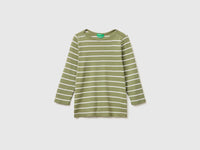 Striped t-shirt with boat neck - ucb_image_FS
