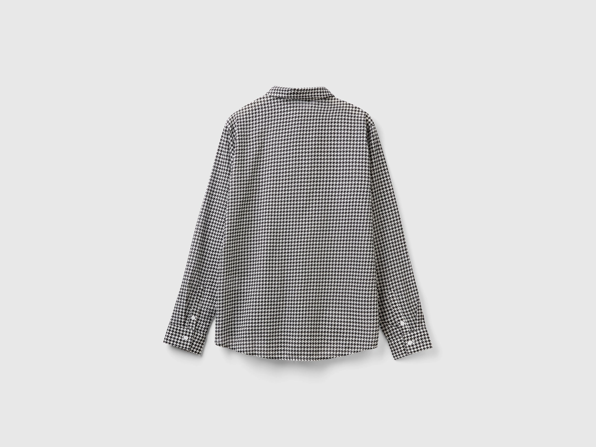 Camisa branca e preta pied-de-poule - ucb_image_BS