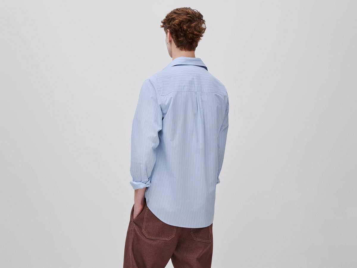 Camisa regular fit às riscas - ucb_image_B