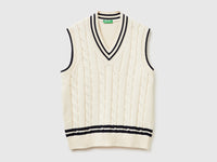 V-neck vest with braids - ucb_image_FS
