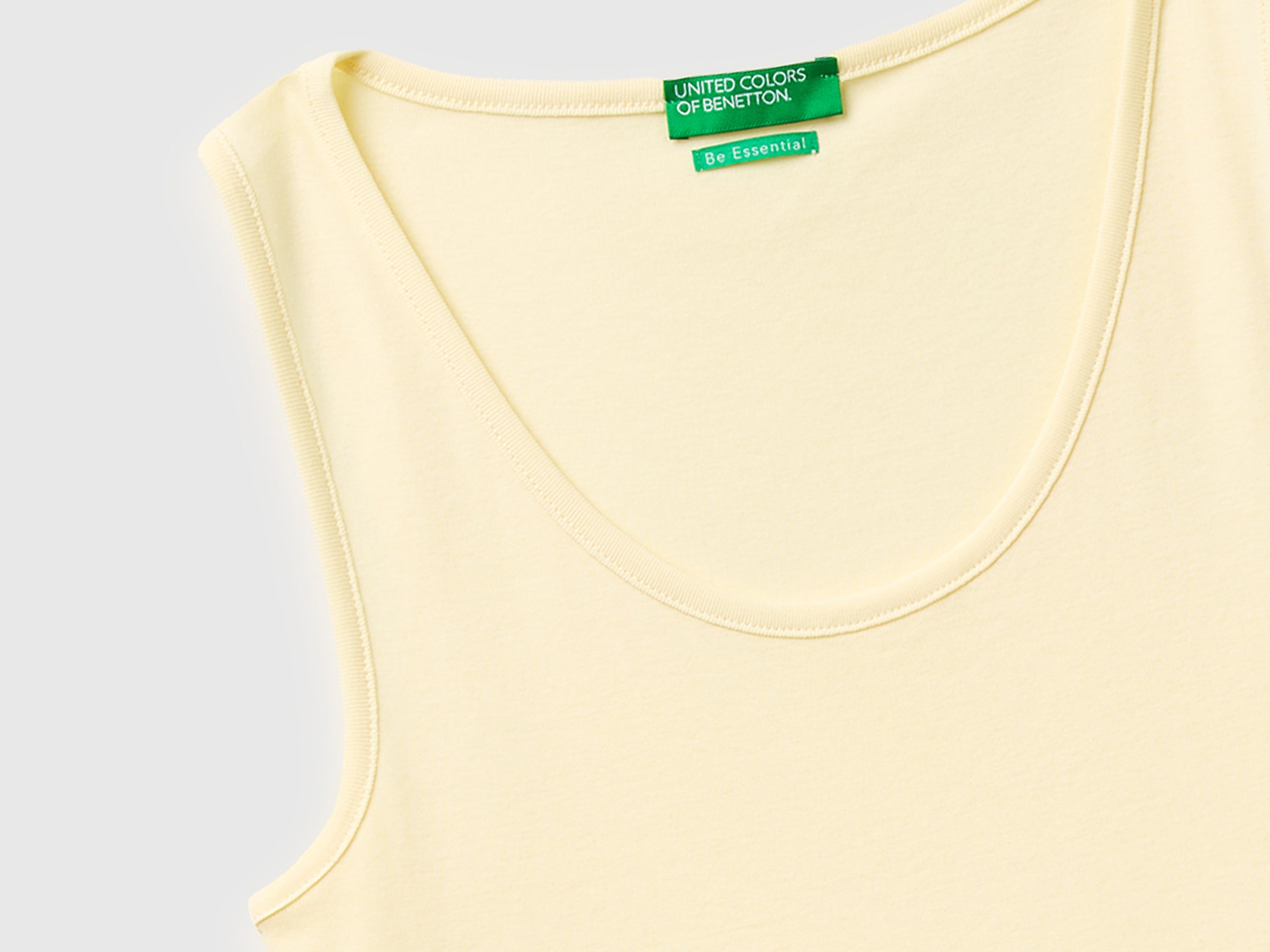 Slim fit ribbed tank top - ucb_image_DS1