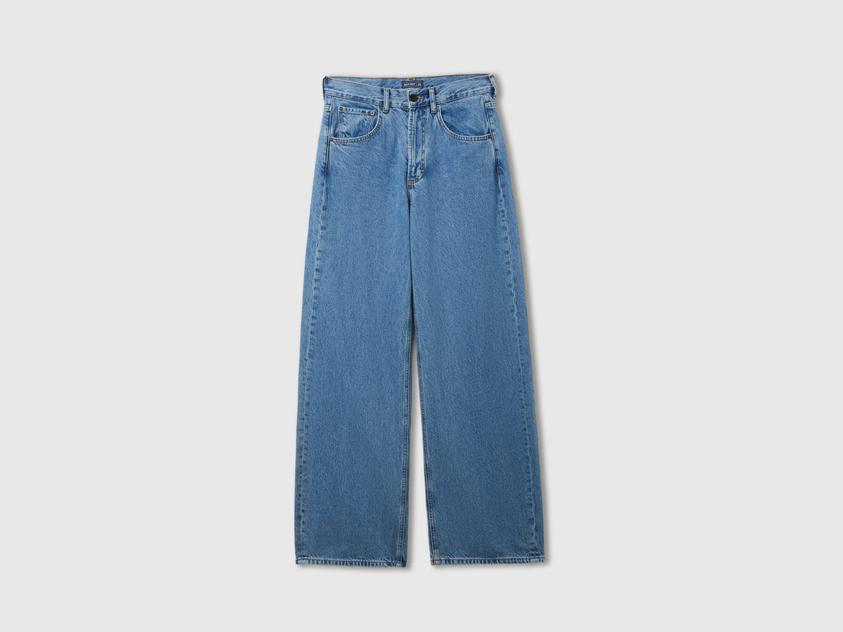 Jeans wide fit lavagem clara - ucb_image_FS