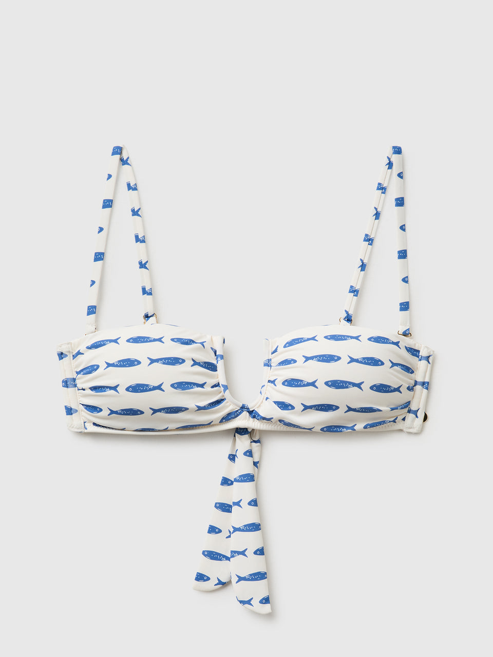 Bandeau de biquíni com estampado sardinhas - ucb_image_FS