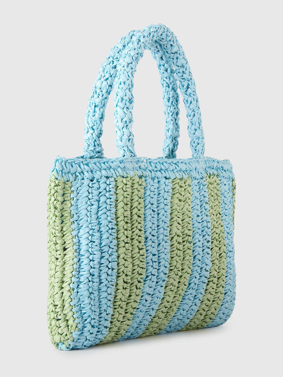 Bolsa de ráfia às riscas - ucb_image_BS
