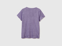 Round-neck T-shirt in pure linen - ucb_image_BS