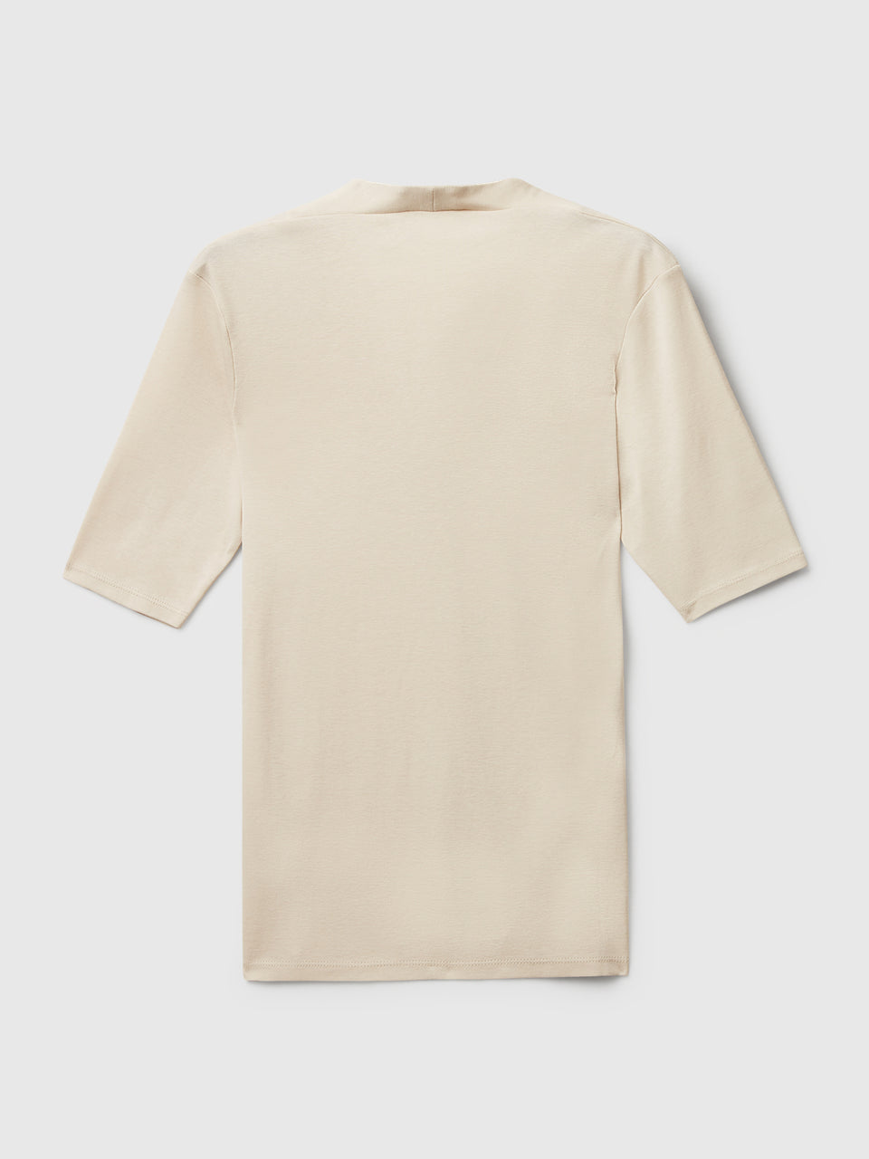 T-shirt slim fit em algodão de fibra longa - ucb_image_BS