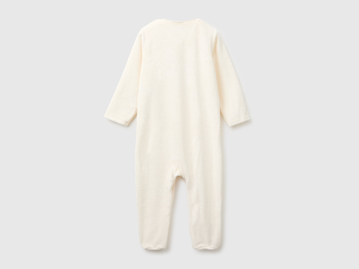 Babygrow em chenille com coelhinho - ucb_image_BS