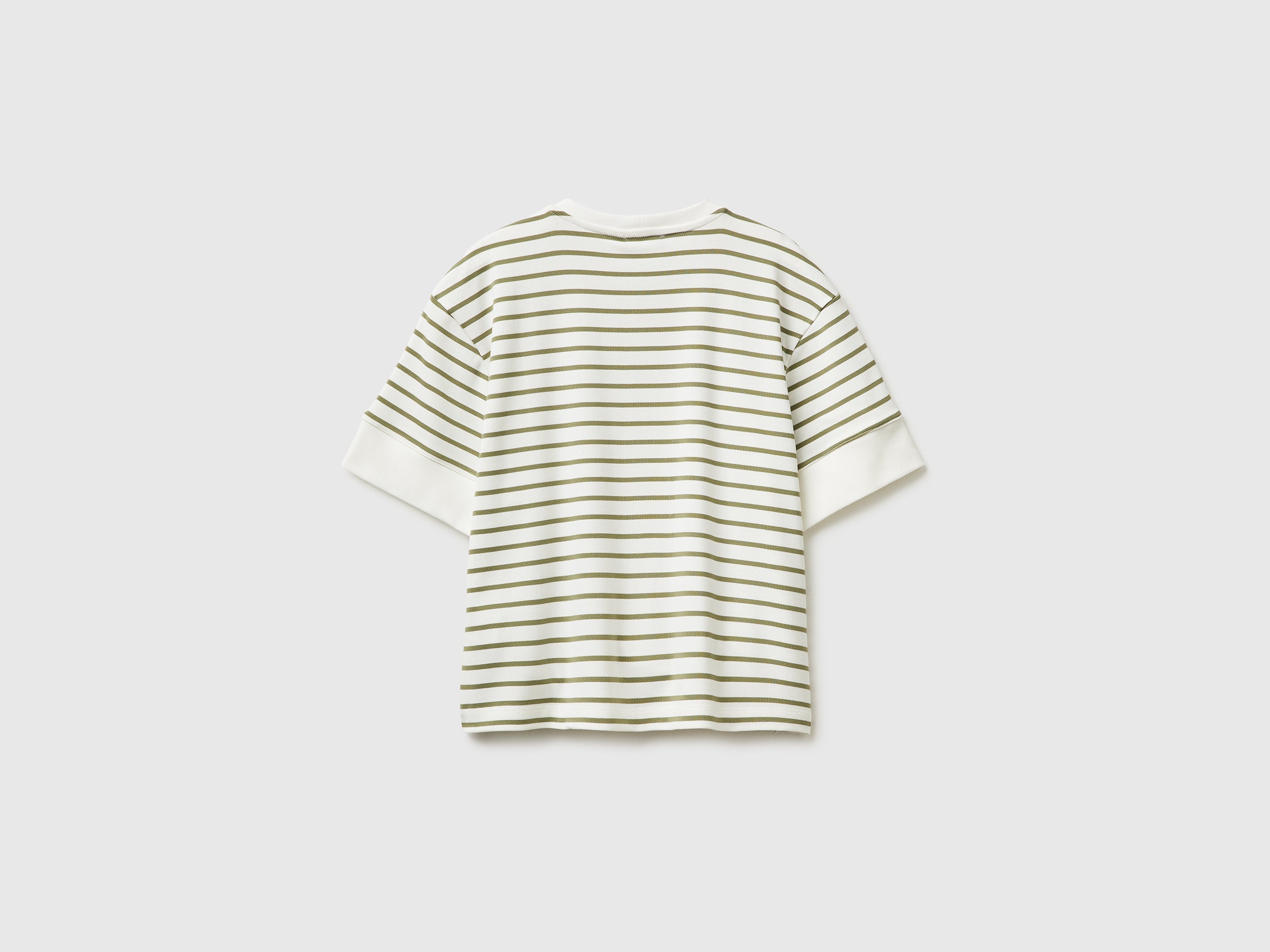 Striped short-sleeved T-shirt - ucb_image_BS