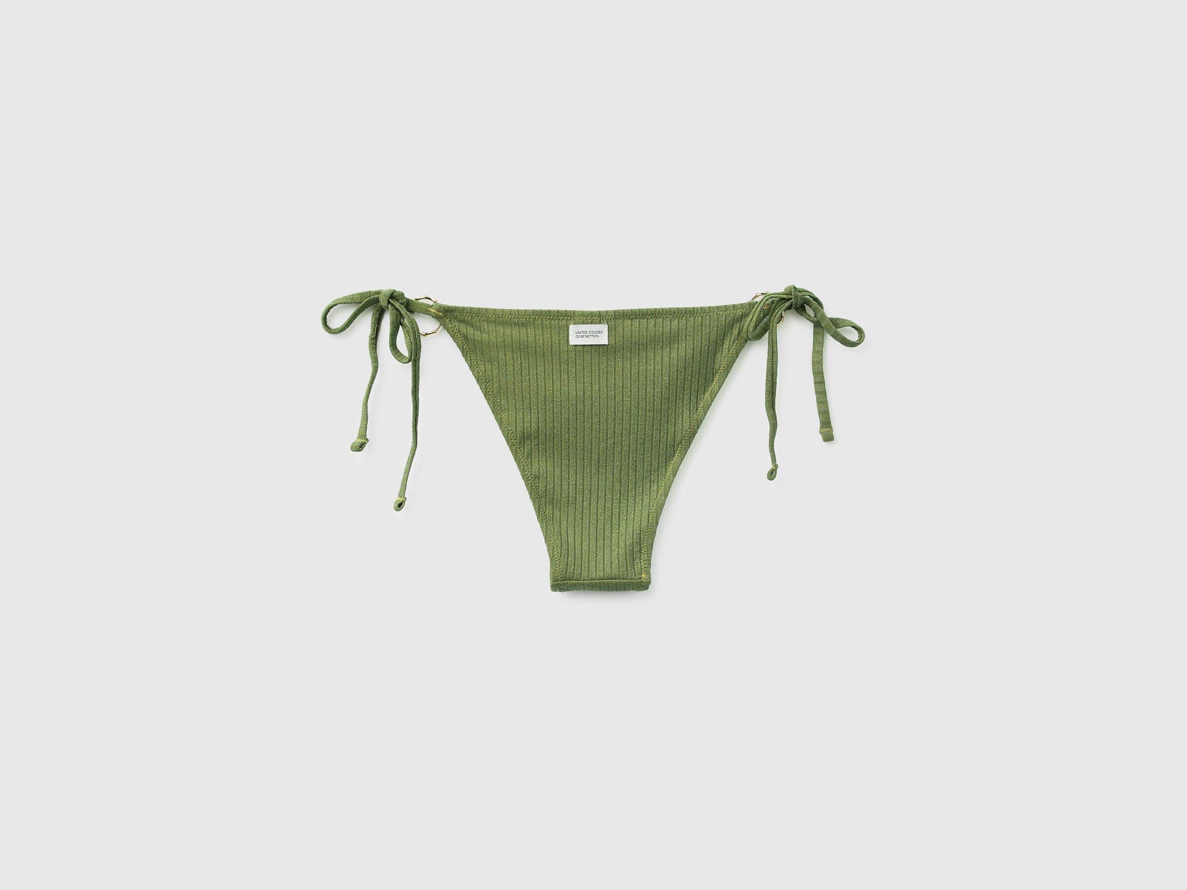 Ribbed swim briefs with lurex and laces - ucb_image_BS