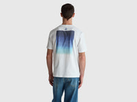 T-shirt relaxed fit com estampa à frente e atrás - ucb_image_B