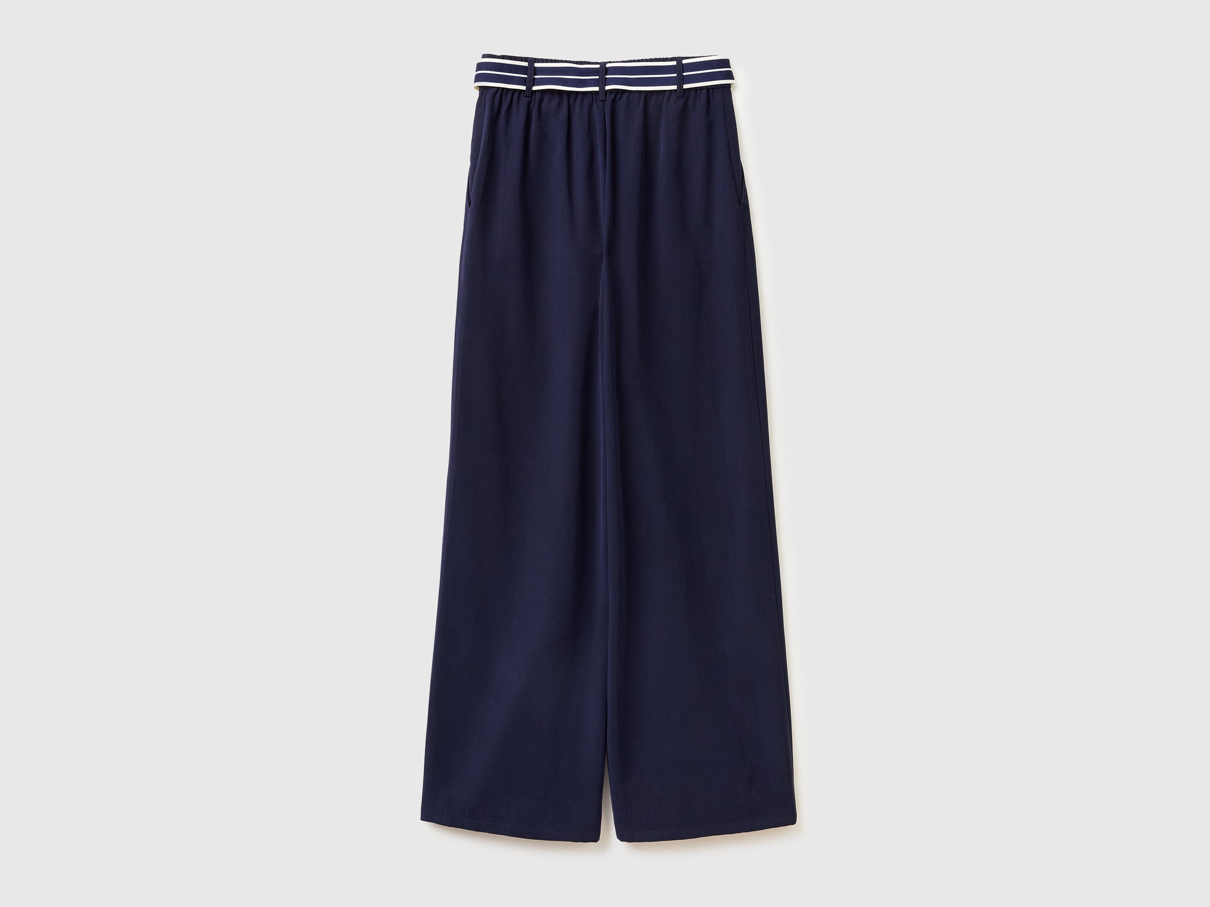 Trousers with striped belt - ucb_image_BS